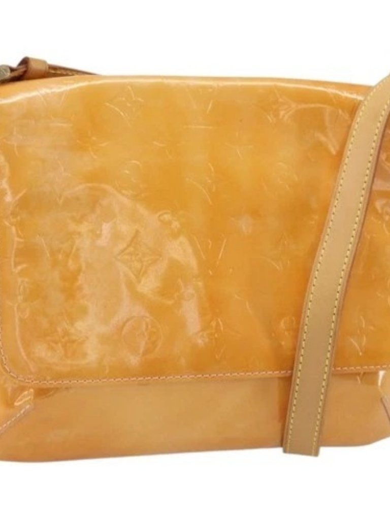 Louis Vuitton Vernis Thompson Street Bag Marshmallow Pink M91070 Lv Auth Ba9732